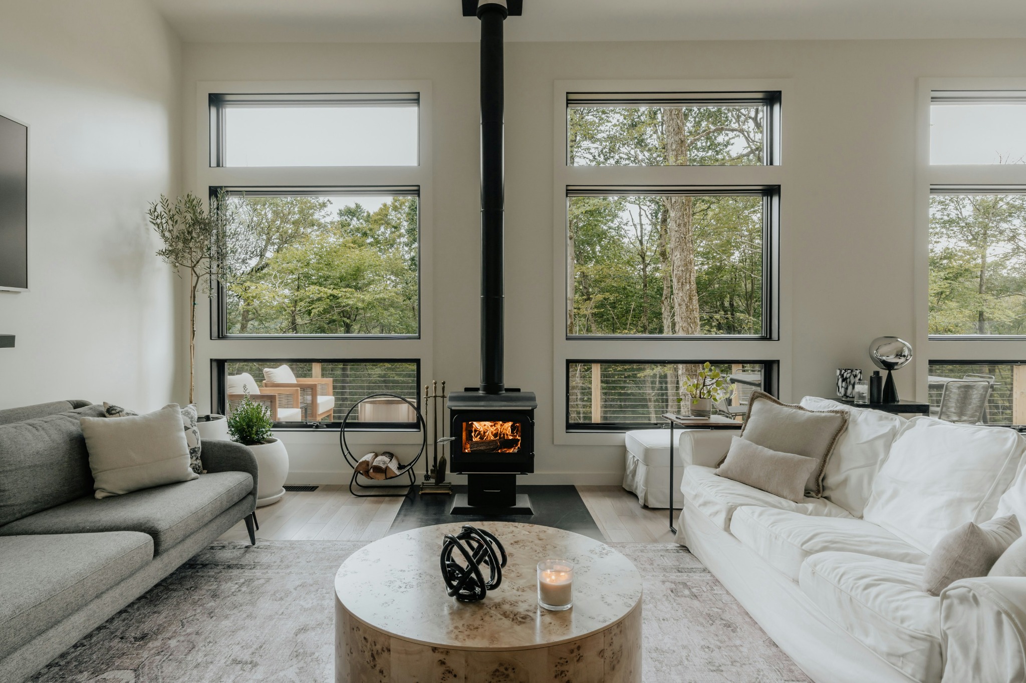 Bright living room